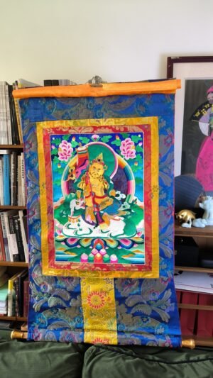 embroidery, applique thangka