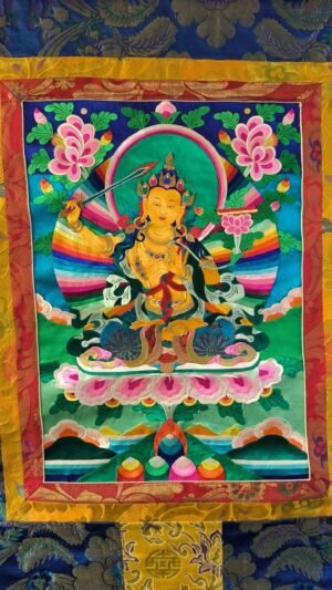 Embroidery, Applique Thangka