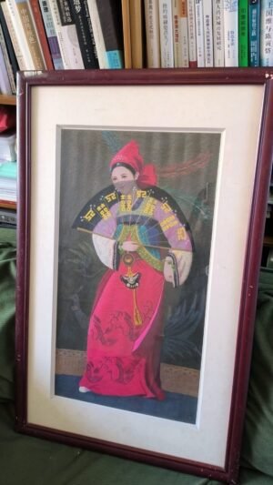 korean embroidery: maiden