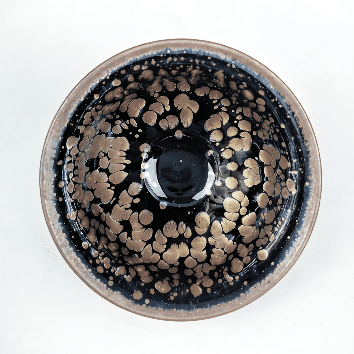 tenmoku tea cup ember glow tenmoku tea cup ember glow