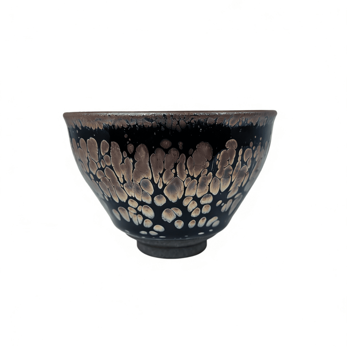 tenmoku tea cup ember glow tenmoku tea cup ember glow