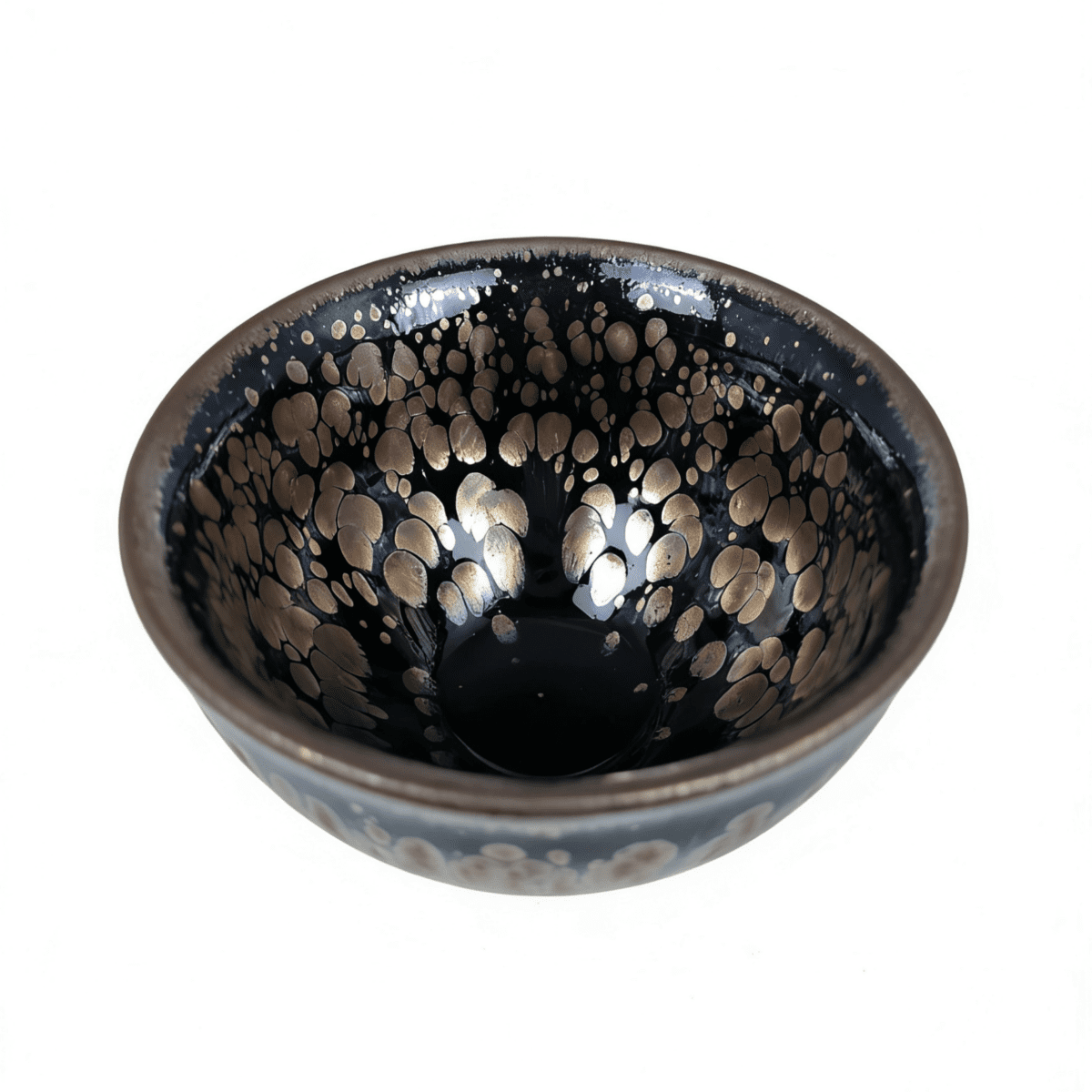 tenmoku tea cup ember glow tenmoku tea cup ember glow