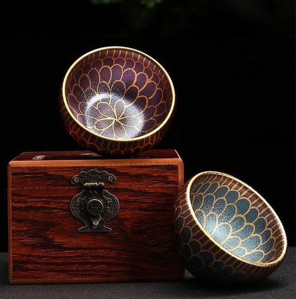 tenmoku tea cup buddha lotus (3) tenmoku tea cup buddha lotus (3)