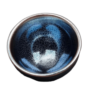 ThePandapot-HOME tenmoku tea cup handmade tea cup blue