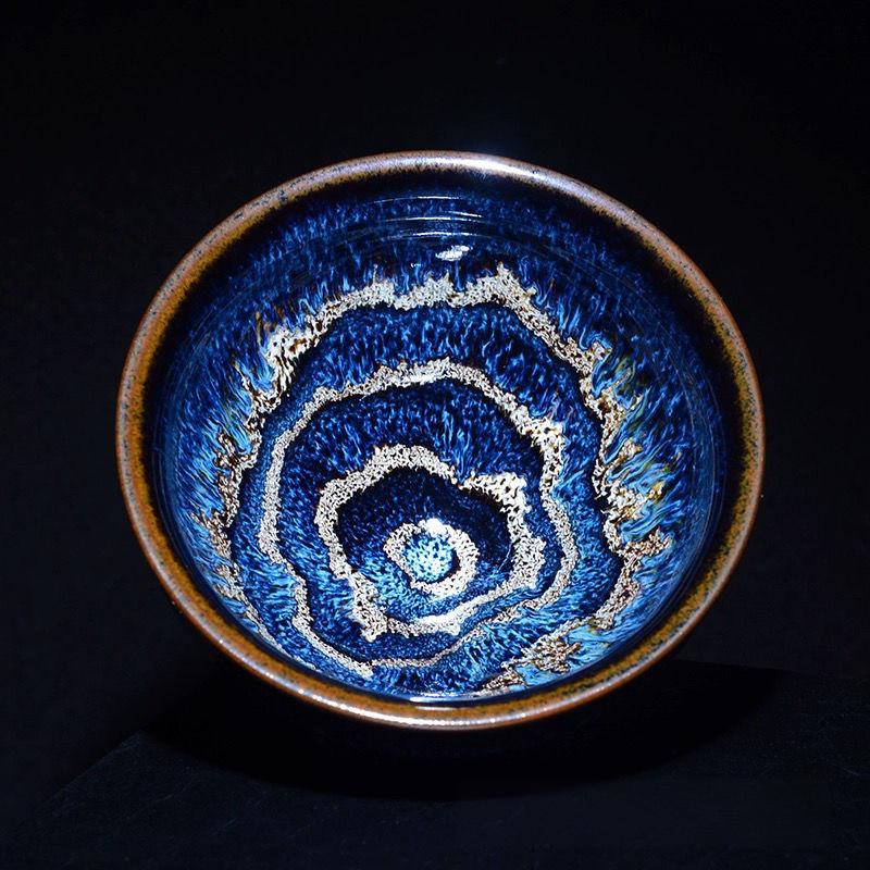 tenmoku tea cup handmade tea cup snow mountain (3) tenmoku tea cup handmade tea cup snow mountain (3)