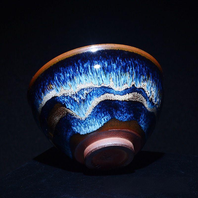 tenmoku tea cup handmade tea cup snow mountain tenmoku tea cup handmade tea cup snow mountain