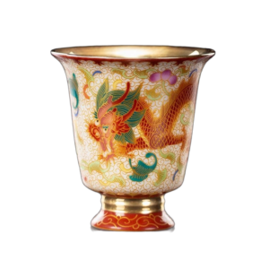 ThePandapot-HOME imperial porcelain enamel tea cup with gift bag