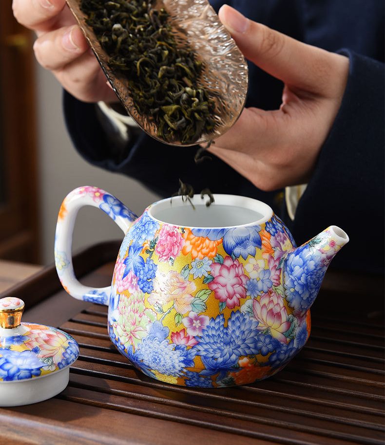 golden bloom yixing teapot sets golden bloom yixing teapot sets