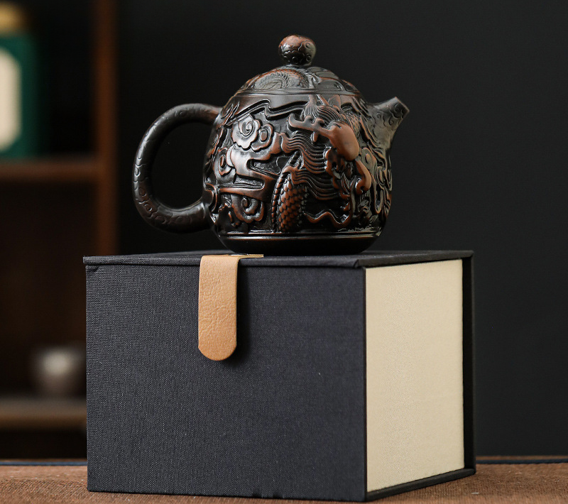 dragon egg yixing teapot with gift box dragon egg yixing teapot with gift box