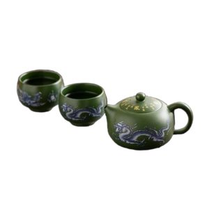 ThePandapot-HOME porcelain-tea-cups​-glow-yixing-teapot-handmade-glowworm-background