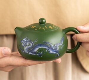 porcelain-tea-cups​-glow-yixing-teapot-handmade-glowworm-inhand