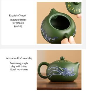 porcelain-tea-cups​-glow-yixing-teapot-handmade-glowworm-open