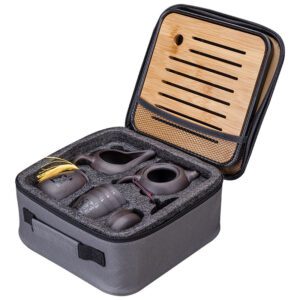 portable luxury yixing teapot