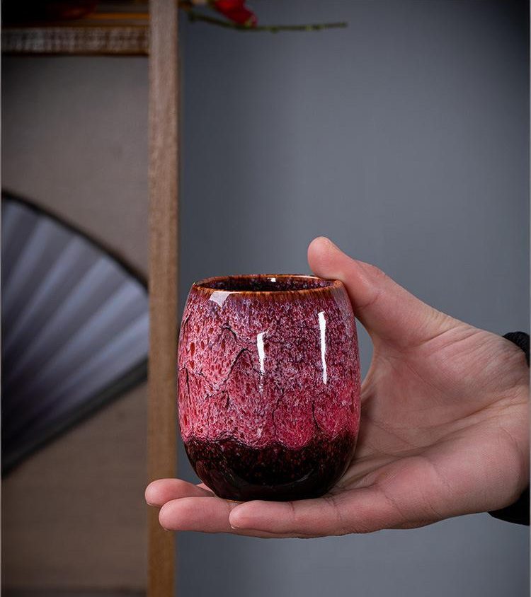 tenmoku tea cup season eggs(set of 4) tenmoku tea cup season eggs(set of 4)