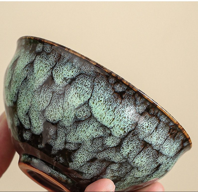 five elements set of 5 with gift box tenmoku tea cup five elements set of 5 with gift box tenmoku tea cup