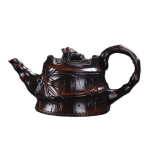 ThePandapot-HOME vintage-brown-teapot-yixing purple clay-bamboo