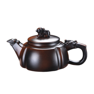 ThePandapot-HOME vintage-brown-teapot-yixing-teapot-onyx-guardian