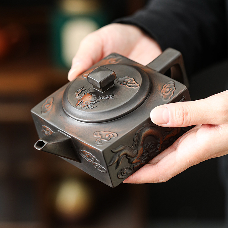 cube yixing teapot cube yixing teapot